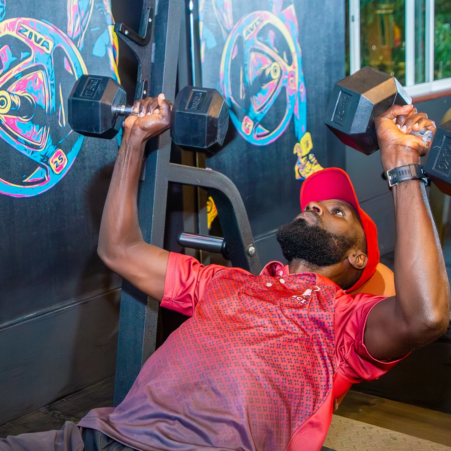 Dumbbell bench press